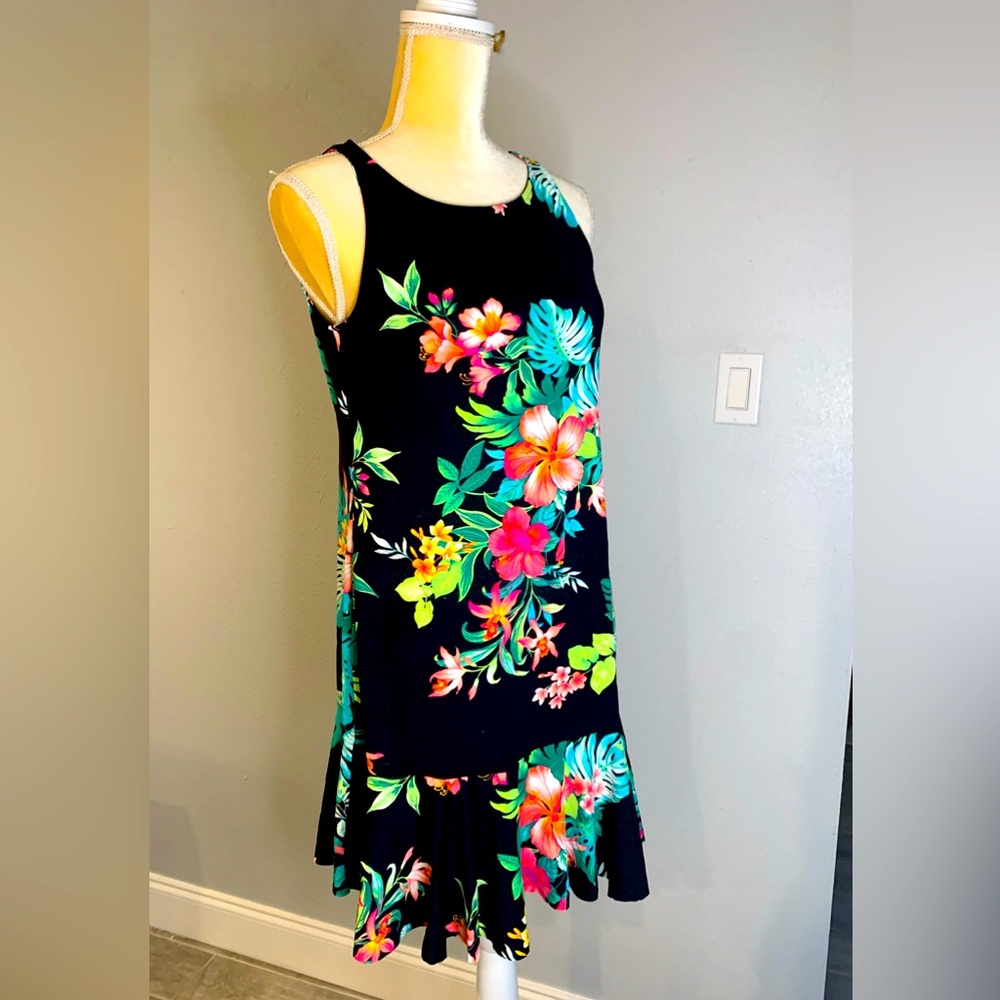 Tommy Bahama colorful tropical beach coverup